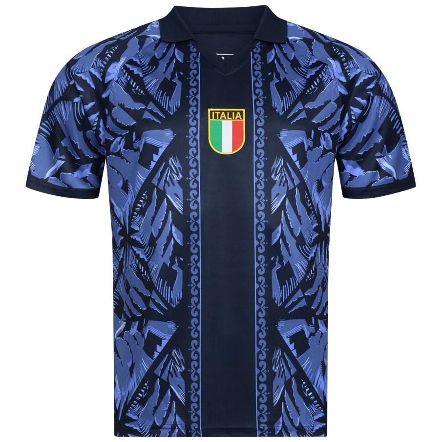 JELEX Performante Herren Trikot | mit eingesticktem Logo & Kurzarm | modernes Design für Fußballfans | ideal für Sammler (DE/NL/SE/PL Alphanumerisch M Regular Regular Italien)