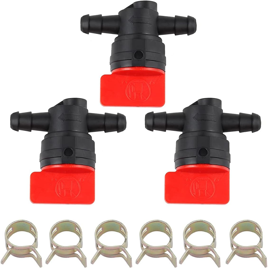 Amazon.com: 1Pcs 698183 494768 Fuel Shut Off Valve with Clamp for ...