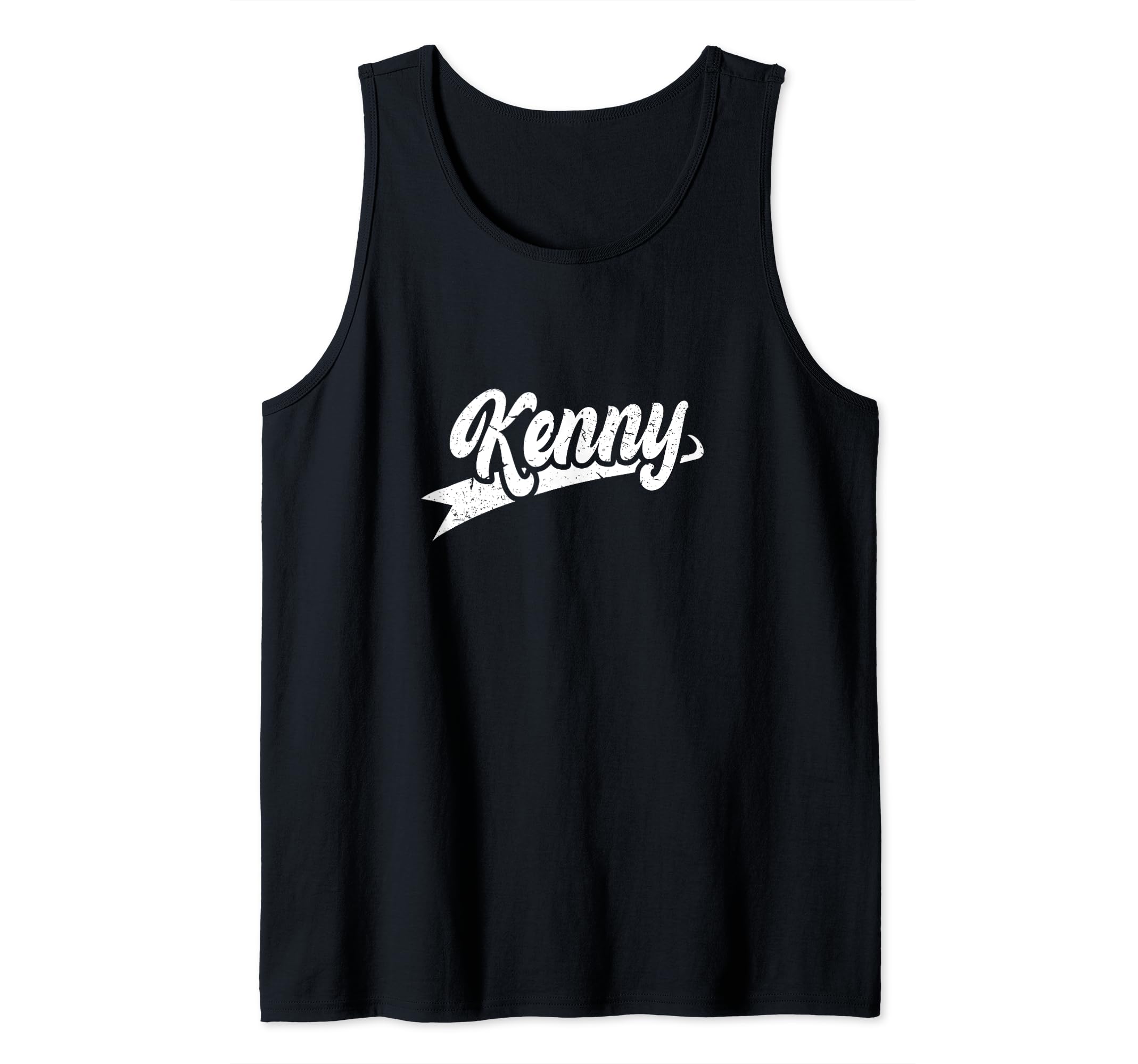 Classic 70s Retro Name Kenny Tank Top