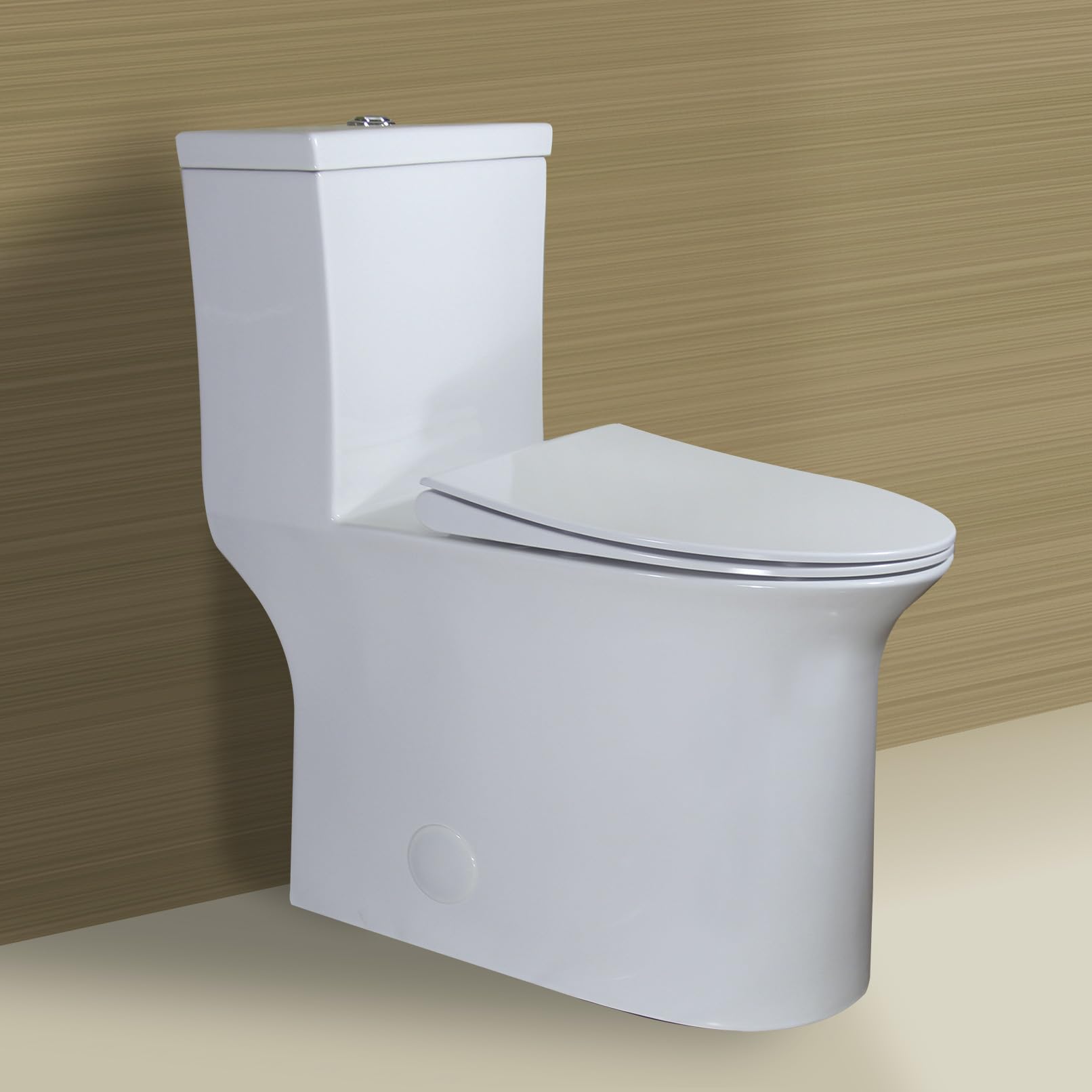 WinZo WZ5023 Tall One Piece Toilet Dual Flush With Comfortable