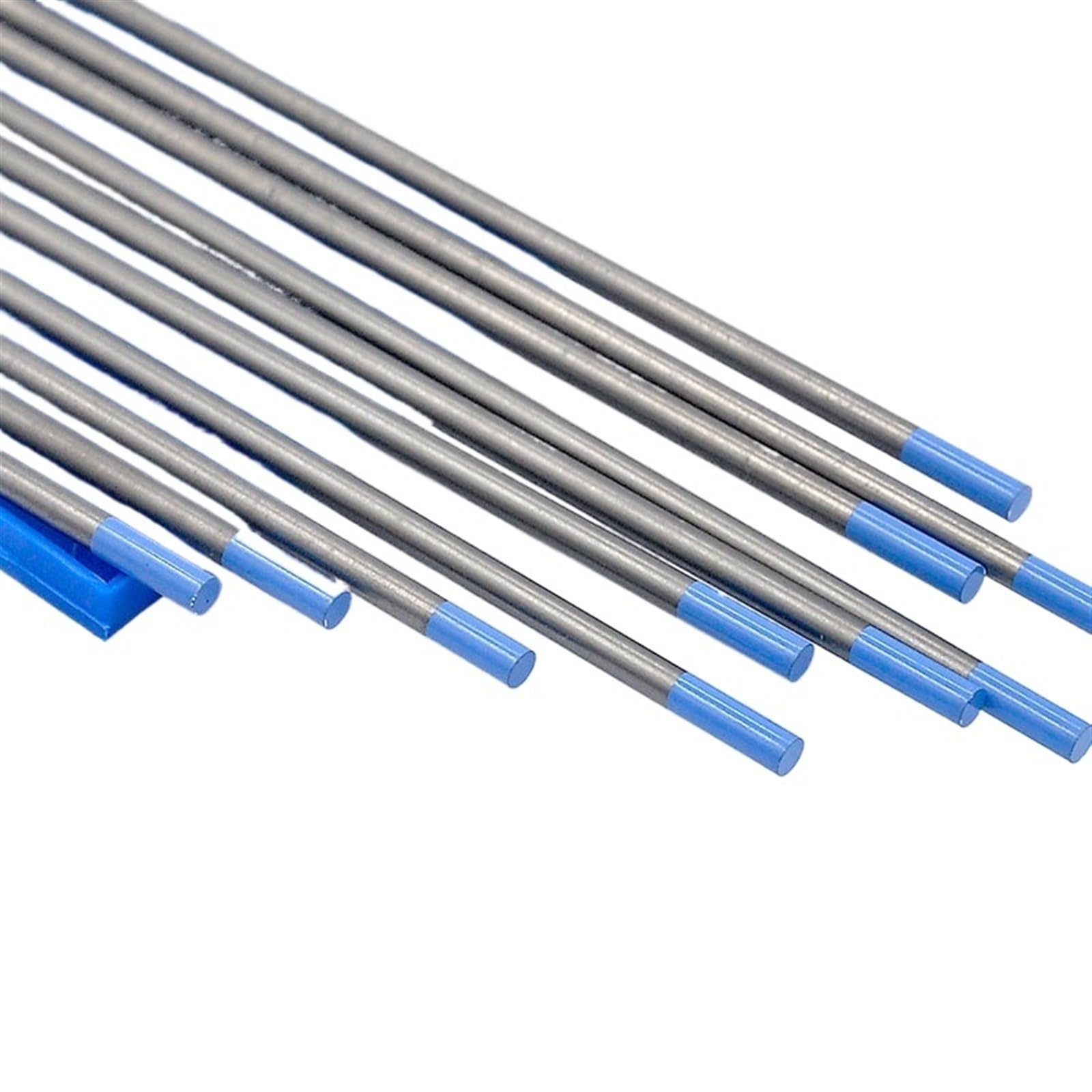 Weqyfdc Bule Welding Rod Wt20 Wc20 Wl15 Wl20 Wp Wz8 Electrodes For Tig Arc Welding Machine Tig 150/175Mm Tungsten Electrodes Welding Rods(,2.4Mm,175Mm X10pcs)