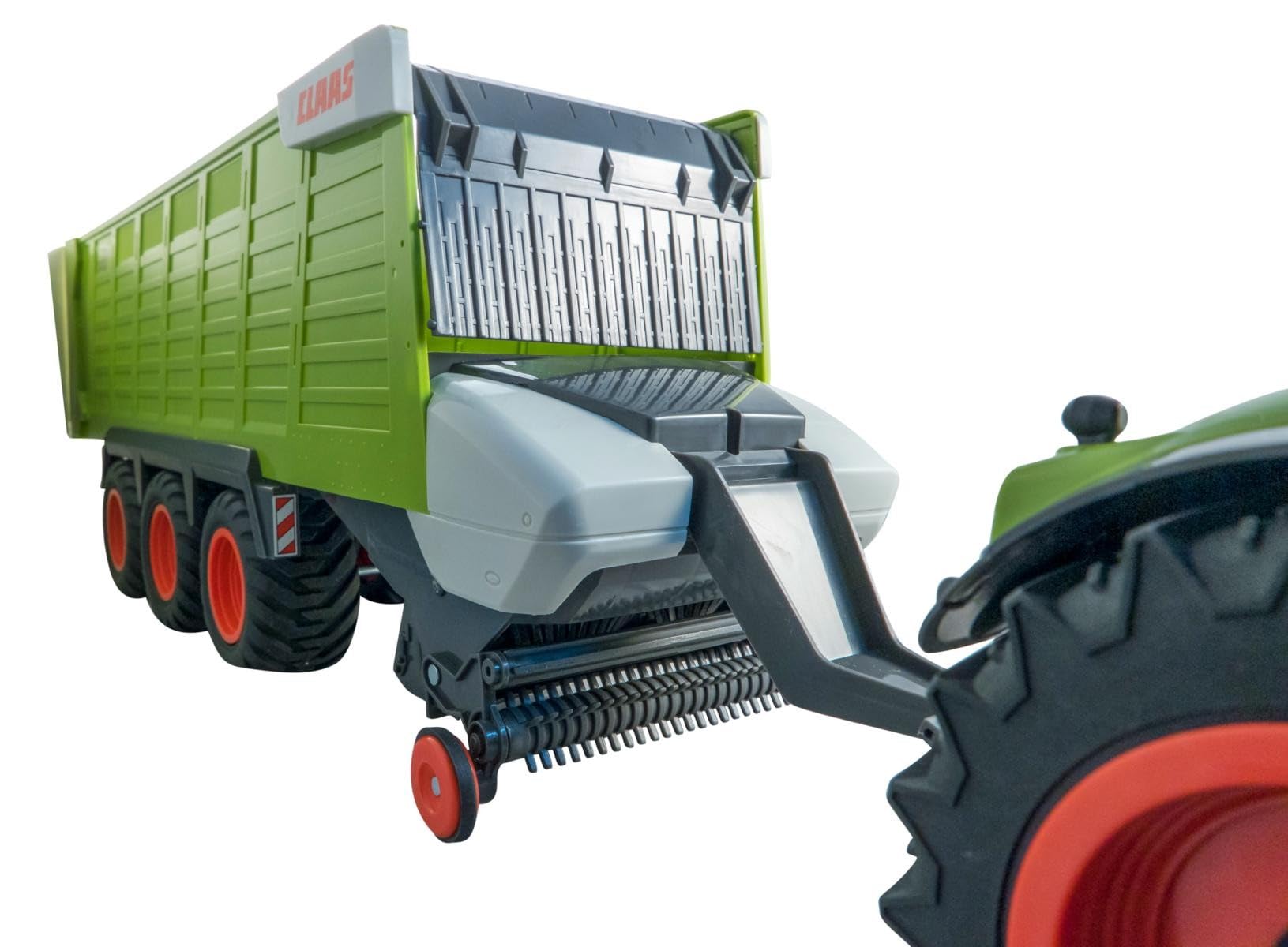 Happy People 34425, Claas Axion 870 RC Tractor + Cargos 9600
