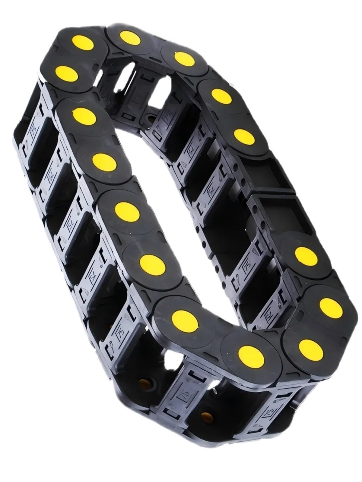 Cadena de arrastre mejorado 45x150 mm con conectores para máquinas CNC
