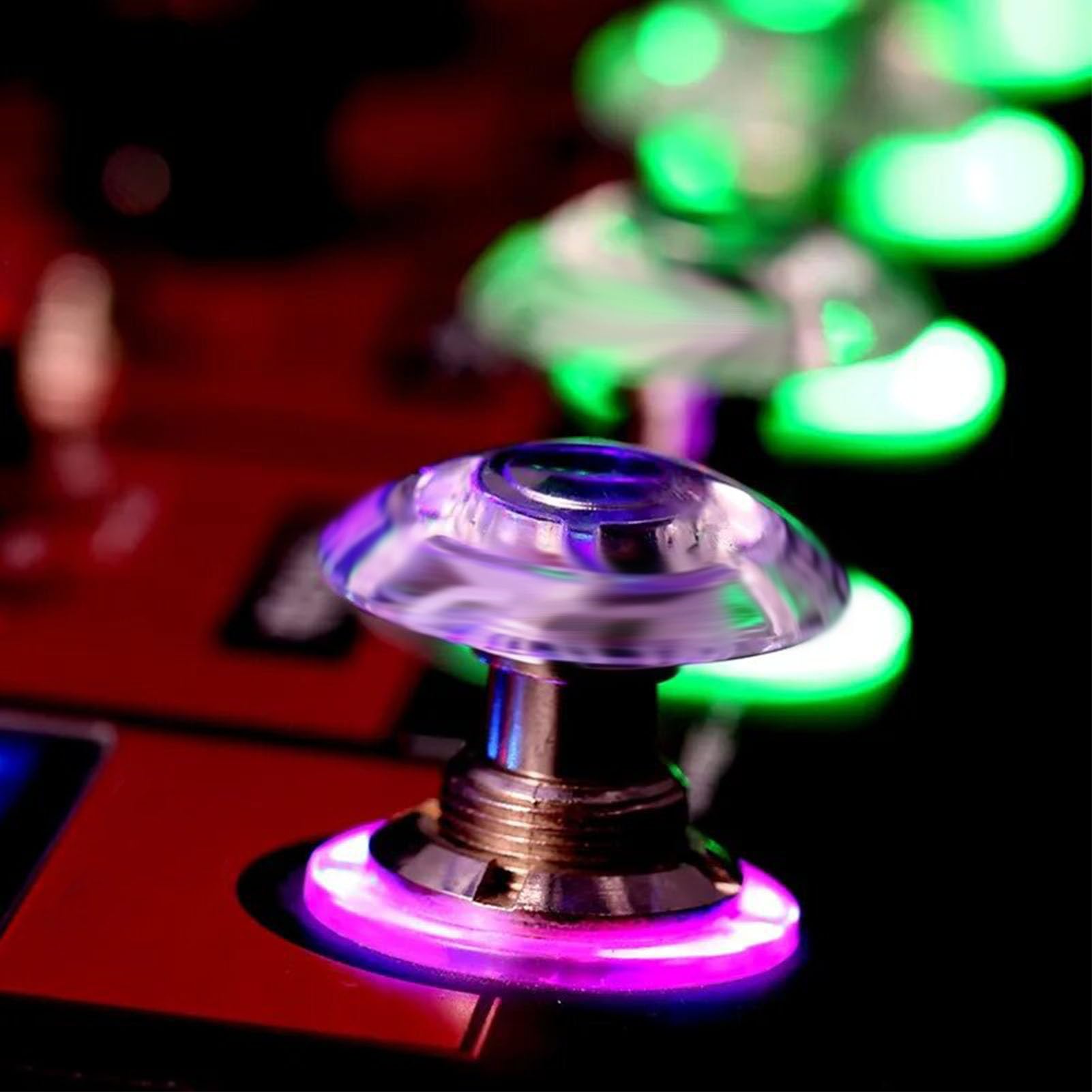 Pedal-Fußschalter-Aufsatz, 10 Stück, ABS-Kunststoff, Gitarren-Effektpedal-Fußschalter-Aufsatz, Transparent, für Alle Effektpedal-Spikes mit 10 Mm Durchmesser
