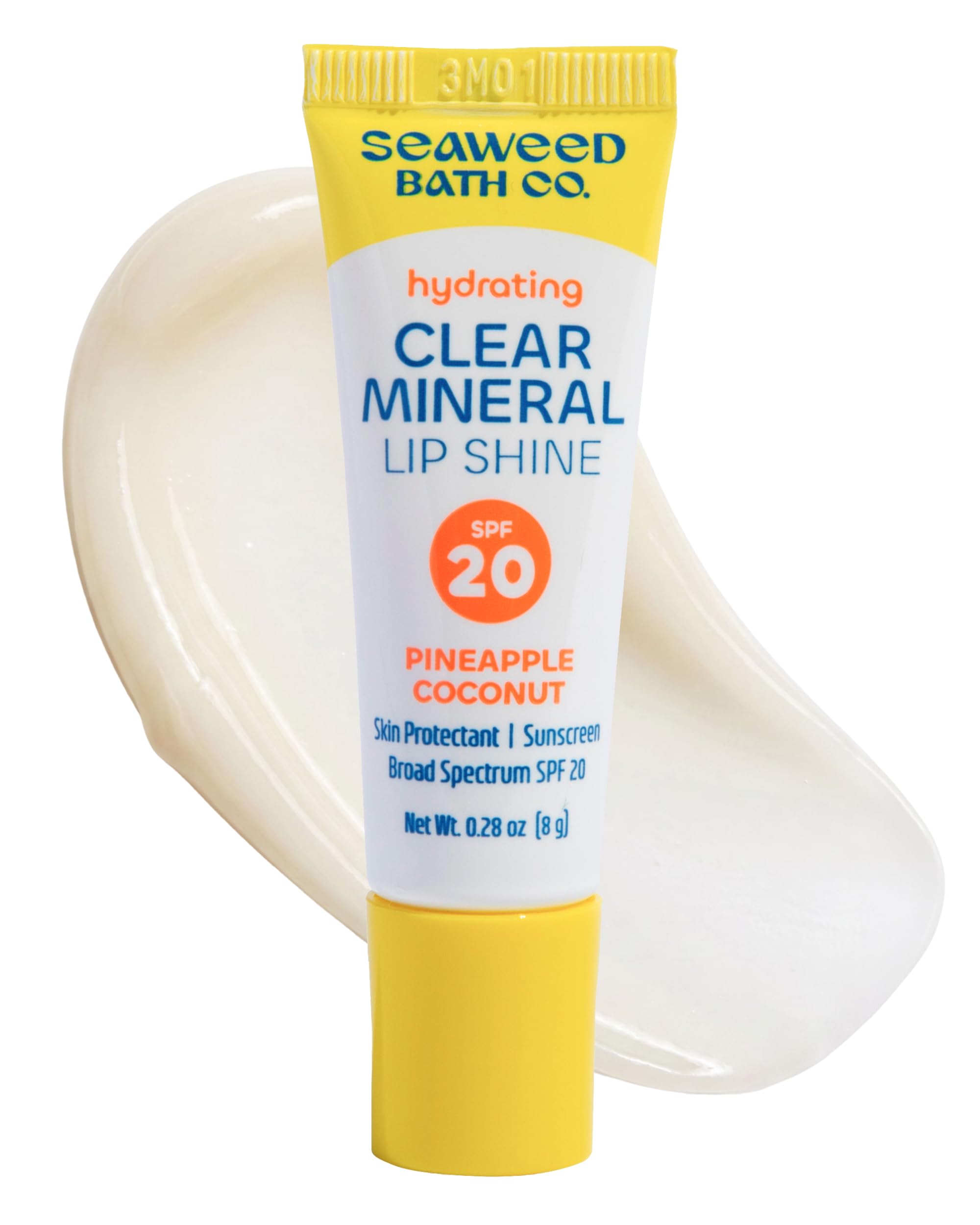 Amazon.com : Seaweed Bath Co. Hydrating Clear Mineral Lip Shine