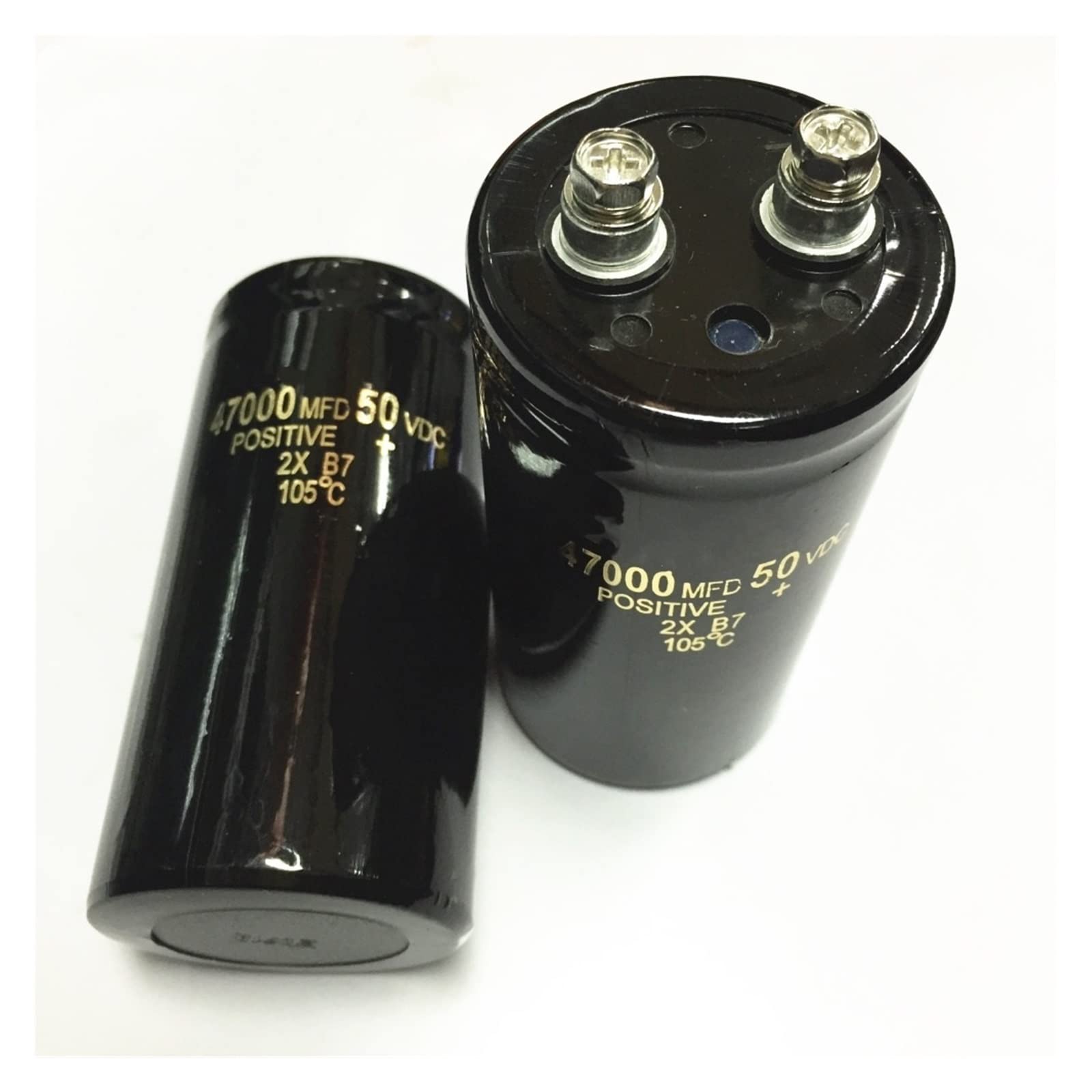 Condensateur Électrolytique Radial 50v 47000uf pour éliminer les bruits de fond des amplis 50x105