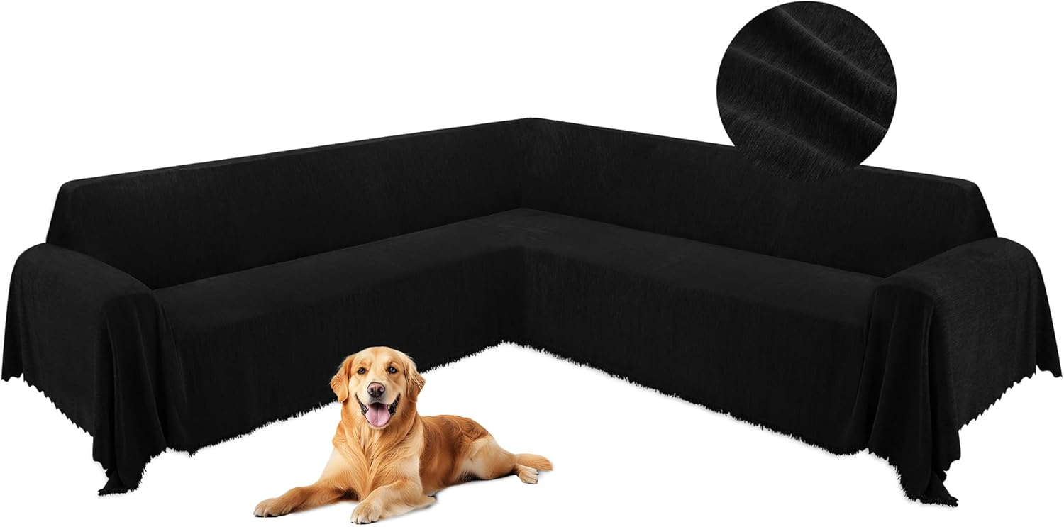 HDCAXKJ 犬用コーナーセクショナルソファカバー L字型ソファカバー タッセル付き シェニール スーパーソフト ノンスリップ U 楽天市場】【楽天1位】ソファー座面カバー ソファーカバー 1-4人掛け ...