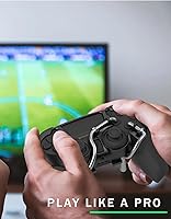 Vista 6 de EXknight Leverback FPS Mechanical Paddles Attachment, Back Buttons Gaming Paddles for PS5 Controller (Black)