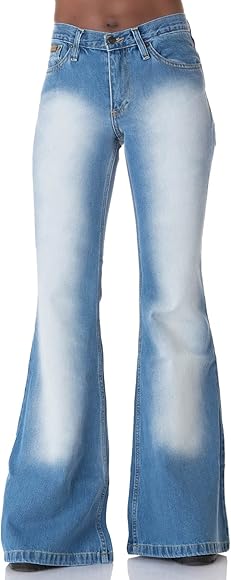 Schlaghose jeans hellblau Clearance