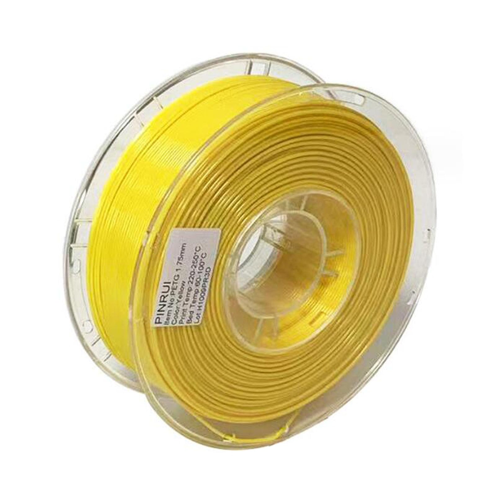 Speedy Filament für 3D-Drucker, PETG 1,75 mm 3D-Drucker und Stiftfilament, mehrfarbig, saures Alkali +/- 0,03(Yellow)