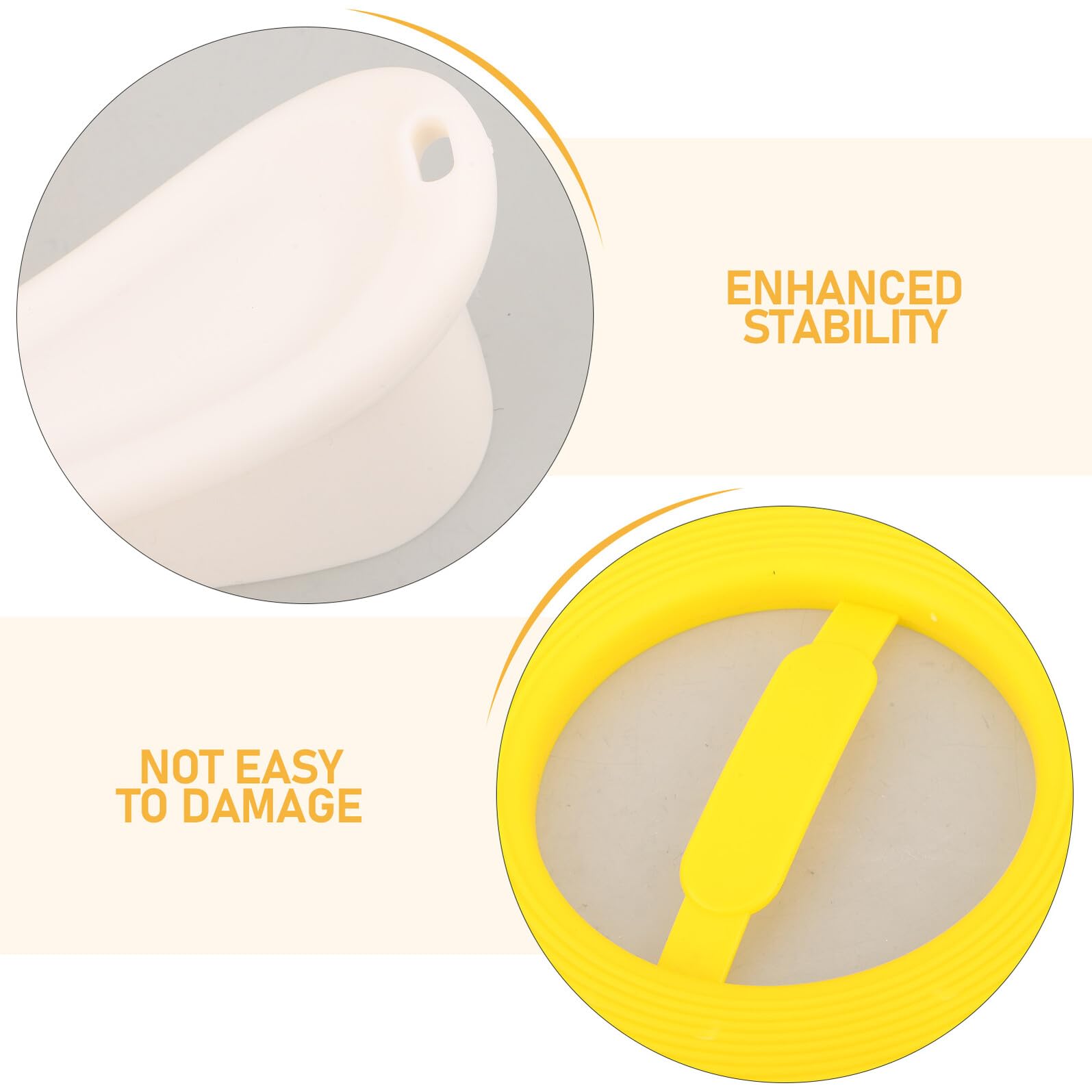 Supporto per Palla da Yoga Stabile in Plastica Robusta, Anello Fisso Antiscivolo Riutilizzabile da 49 Cm, Base Portapalla per Accessori Fitness e Organizzazione Palestra