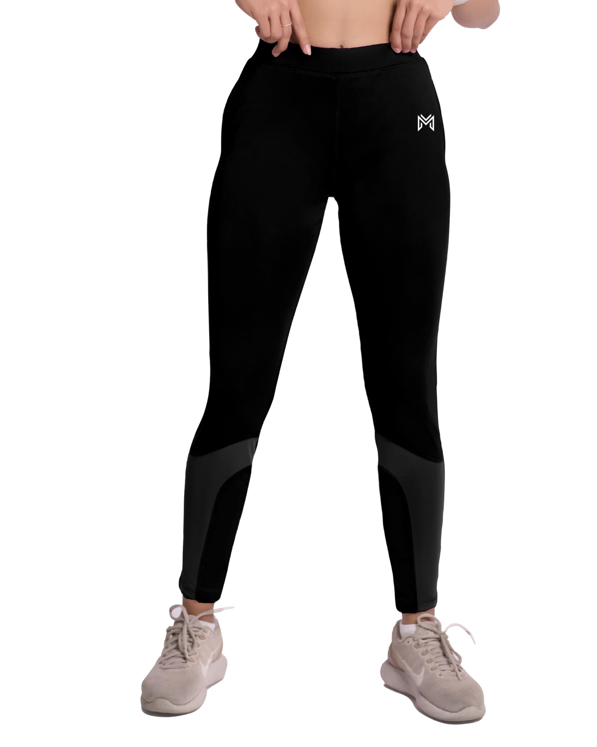 mehrang Gym wear Mesh Leggings Workout Pants with Side Pockets/Stretchable Tights/Highwaist Sports Fitness Yoga Track Pants for Women & Girls-picture-46