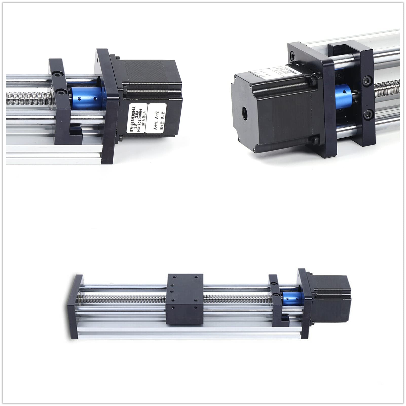 Snapklik.com : Linear Guide Slide Table Ball Screw Motion Rail 100mm 4 ...