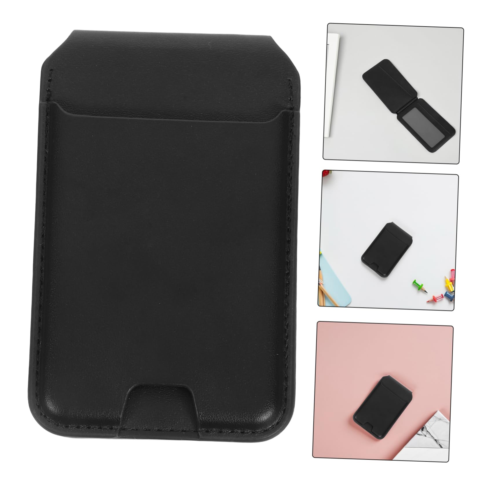 Gatuida Supporto Magnetico per Telefono Portafoglio Slot per Carte di Credito e Documenti Design Compatto e Pieghevole per Uso Quotidiano e Sicurezza