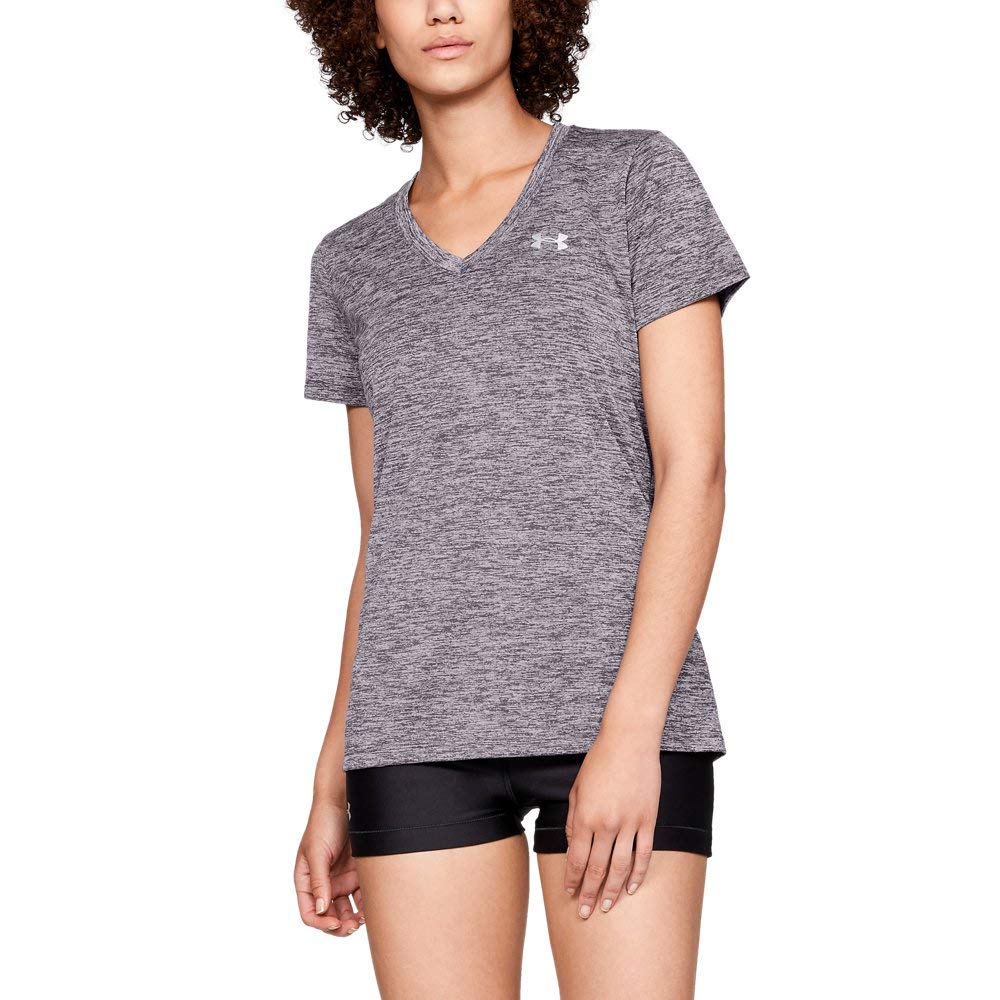 Under Armour Women's UA Tech™ Twist V-Neck Short Sleeve Tech SSV- Twist Mujer (Pack de 1) — view 108