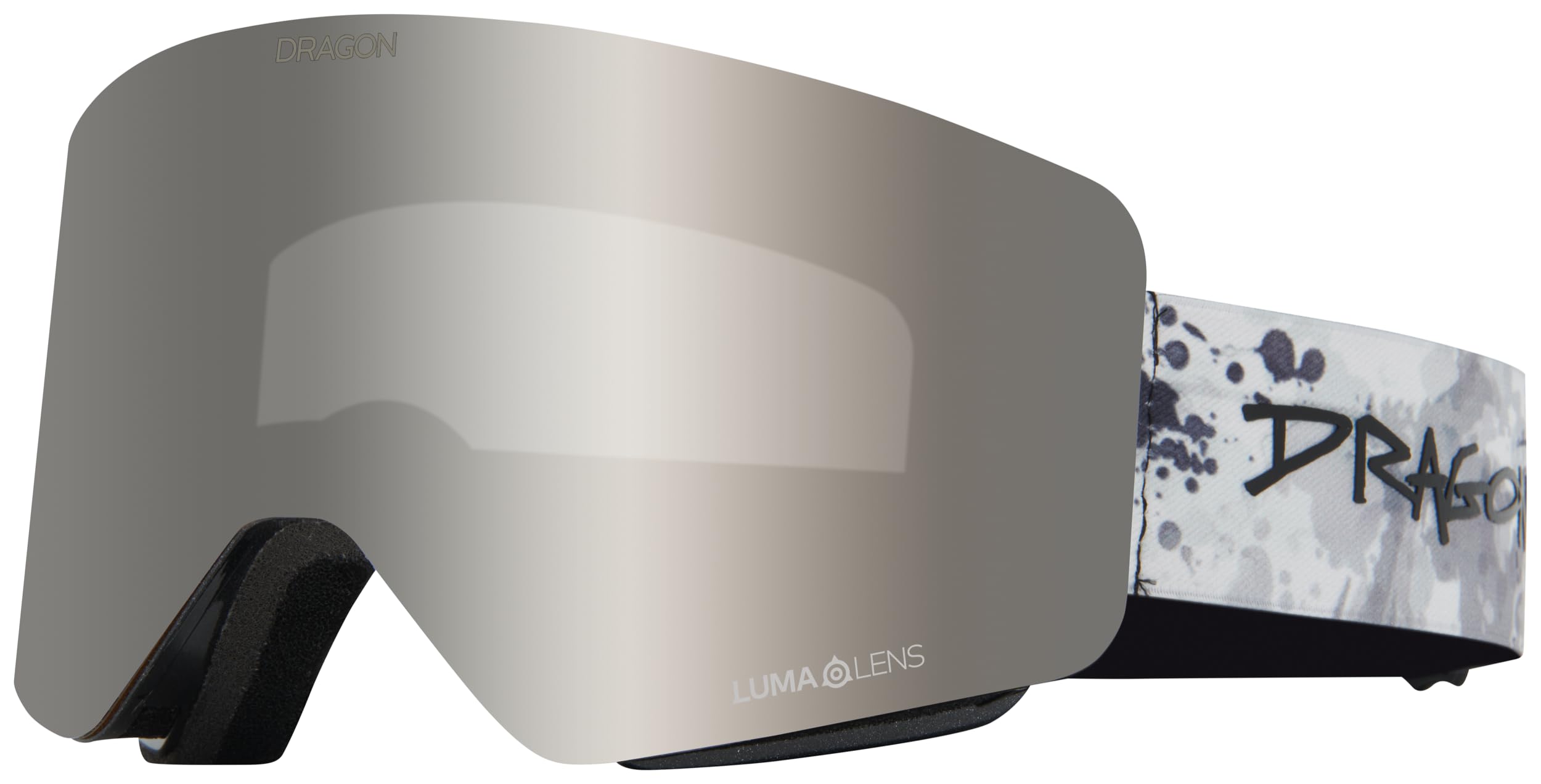 スキー・スノーボードアクセサリー DRAGON LUMALENS R1 silver ion Amazon | Dragon Alliance ユニセックス R1 OTG スノースポーツ