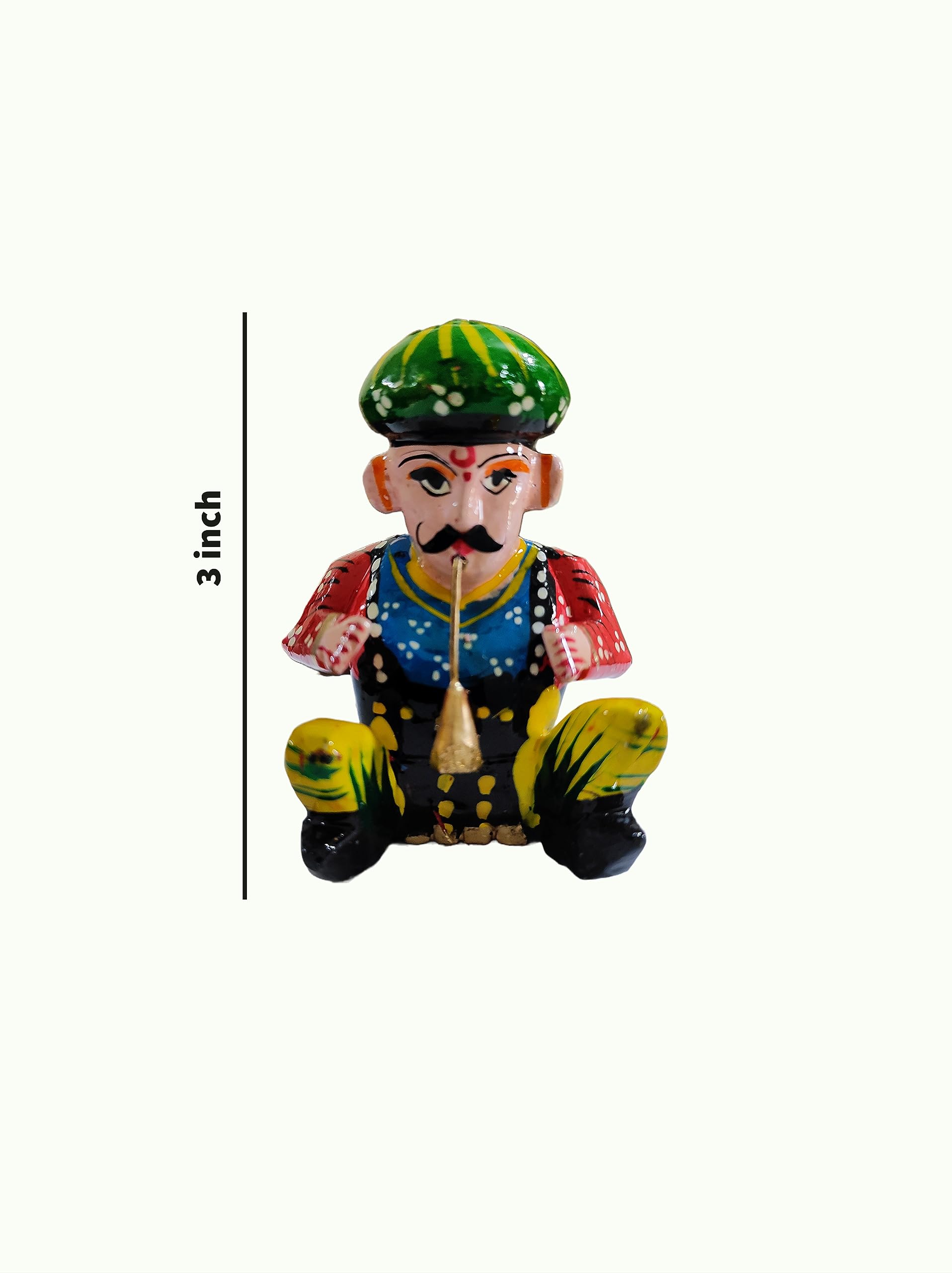 Bobo Bawla Musicians Set - Handcrafted Wooden Figurines -5 Bobo Bawla Musicians Set - Handcrafted Wooden Figurines -5