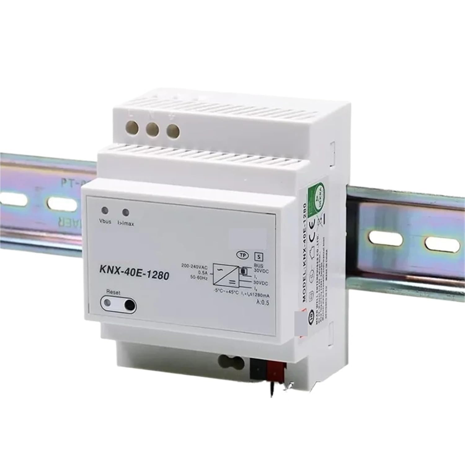 KNX-40E-1280 1280mA KNX EIB Power Supply with Integrated Bus Choke for Security Monitorning System(KNX-40E-1280D)