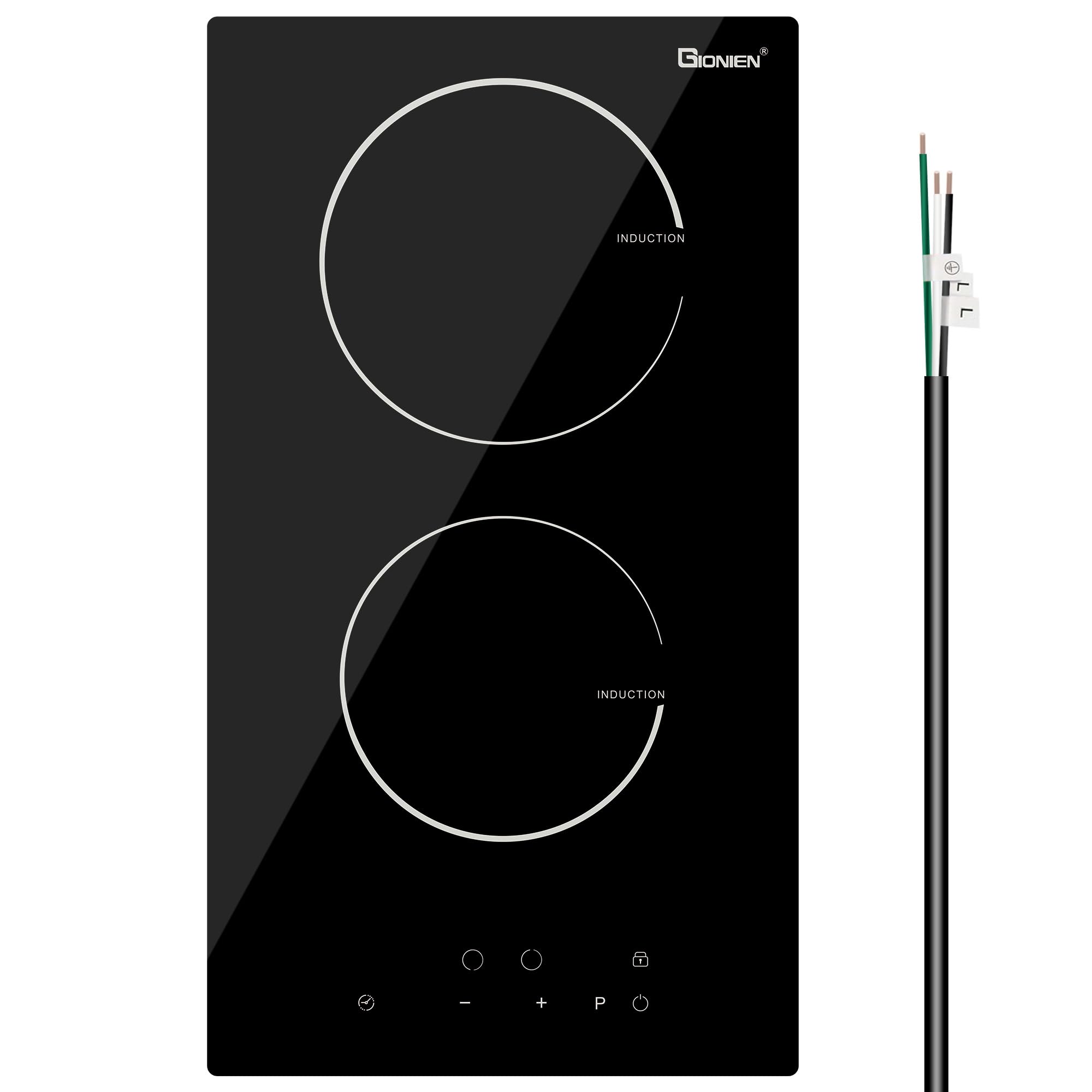 GIONIEN 12 Inch 2-Burner