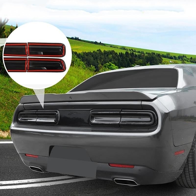 Feu arrière voiture accessoire protection ABS Dodge Challenger - 2