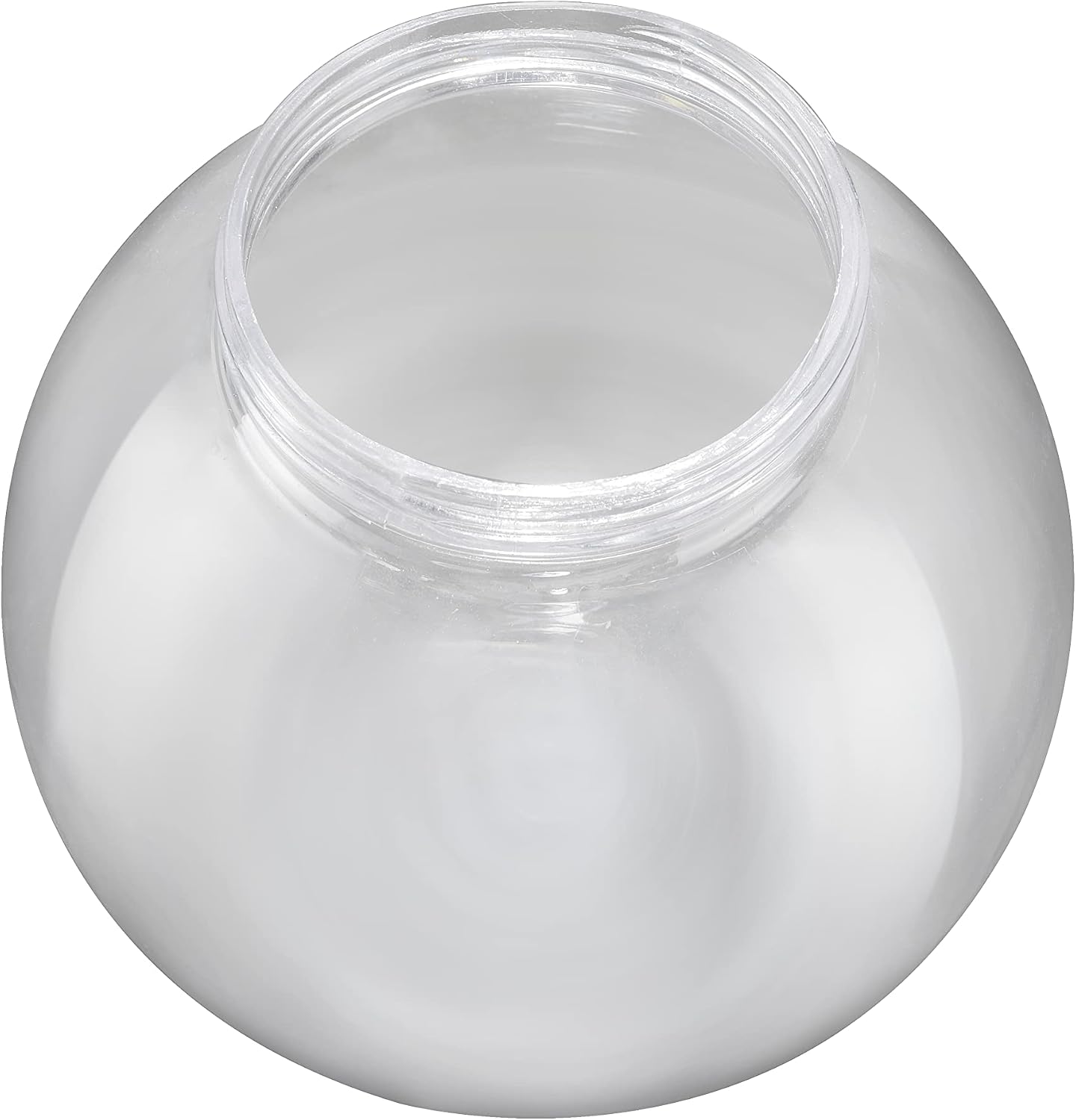 Aspen Creative 28001-60-21, 6" Clear Acrylic Replacement Lamp Post Globe with 3-1/4" Threaded Neck image 3
