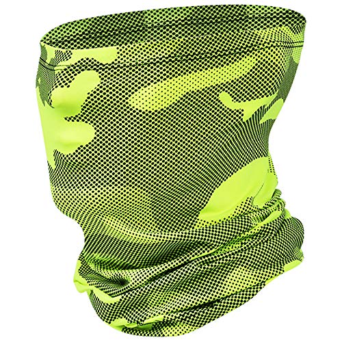 Binudum Neck Gaiter Unisex Sun Protection Breathable Camo Face Mask Bandana for Women
