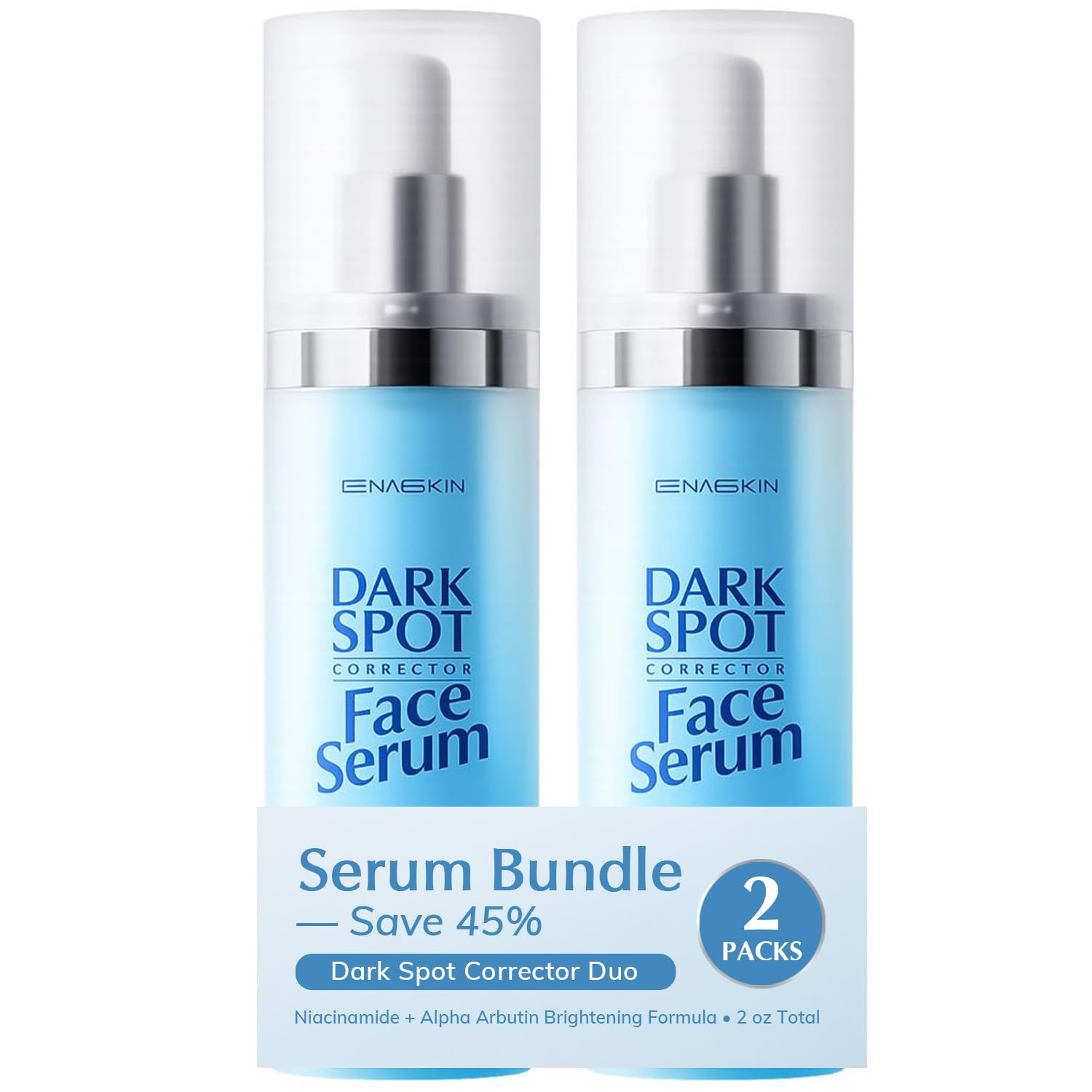 ENASKIN EnaSkin Dark Spot Remover for Face: Hyperpigmentation Body Treatment for Freckles Melasma Age Spot Sun Spot - Dark Spots Corrector Serum for Women and Men (2.0 Fl Oz)