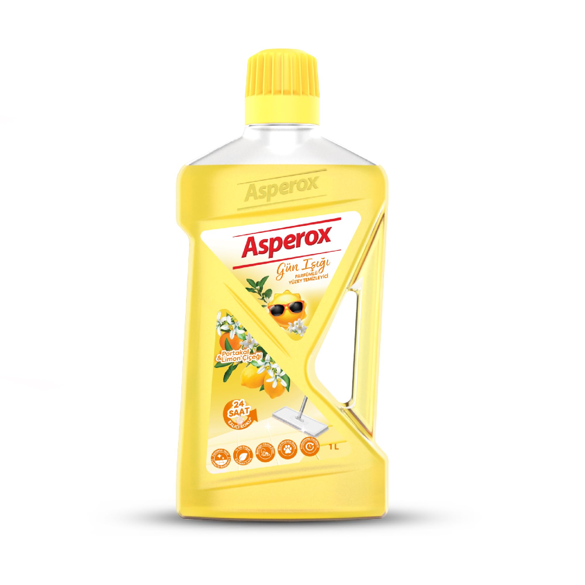 Asperox Gün Işığı Yüzey Temizleyici Portakal & Limon Çiçeği 1000 ml