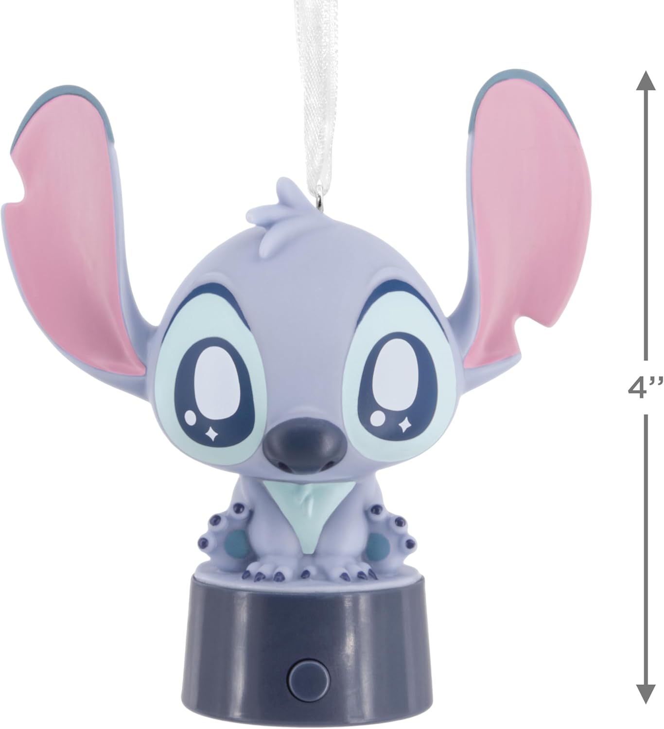 Hallmark Disney Stitch Christmas Ornament with Light, Gifts for Disney Fans - Image 4