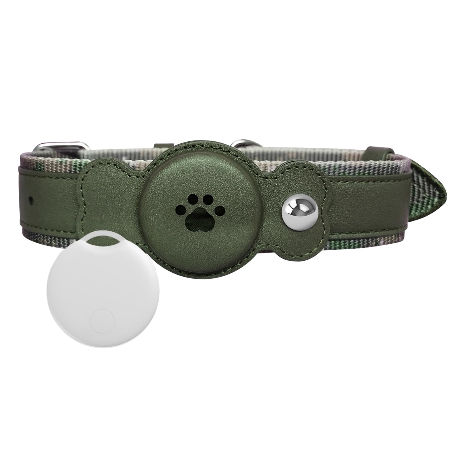 Collier pour animal de compagnie avec traqueur GPS, collier pour animal de compagnie avec GPS étanche, suivi réel de localisation, longue durée de vie, collier réglable pour animal domestique