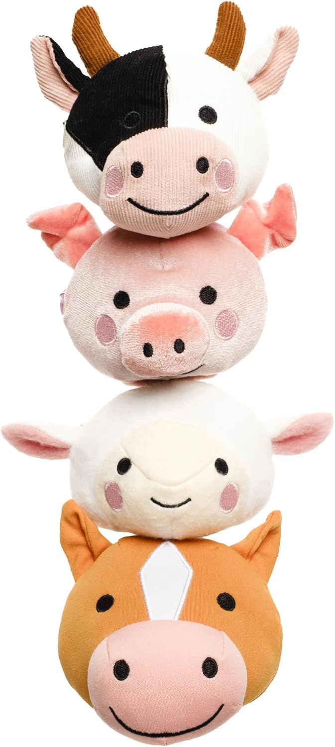 Talktools Jiggler Puppet Cover for Jiggler Oral Facial Massager Sensory Awareness -4pack