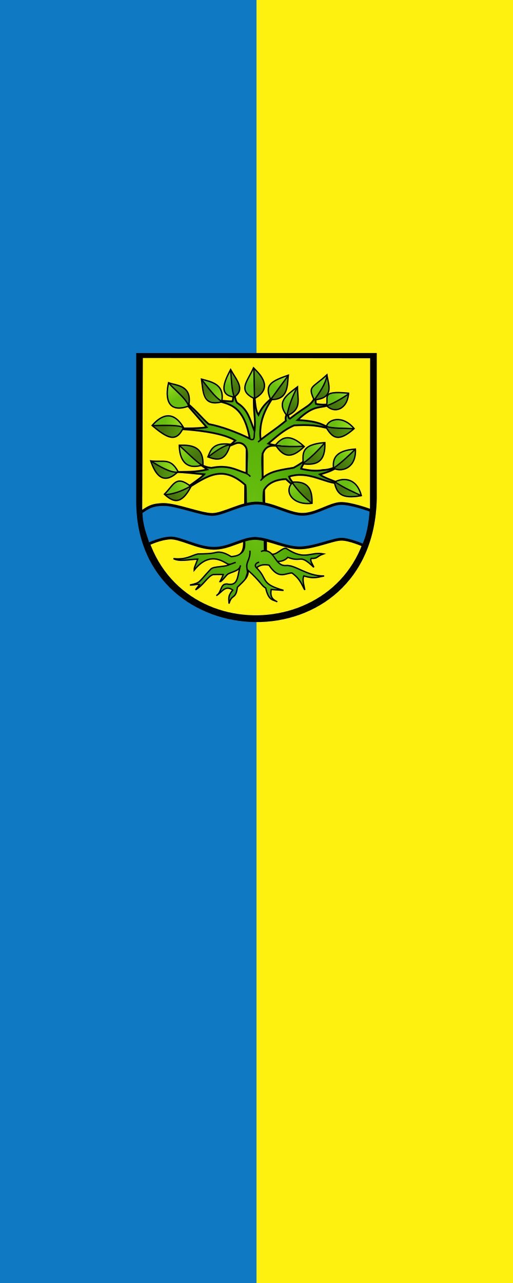 Drapeau Ammerbuch vertical 300x120cm pour pavoiser vos événements et places publiques