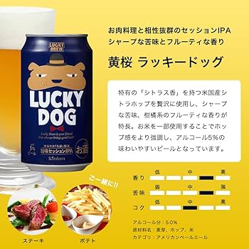 Amazon.co.jp: クラフトビール ギフト 黄桜公式 ラッキー ビール
