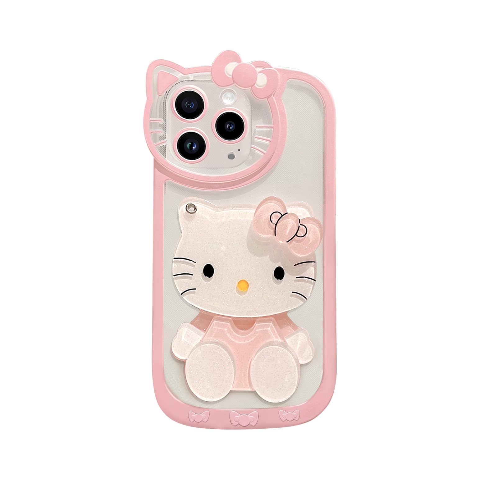 Sufeasdf for iPhone 13 PRO MAX Cartoon Pink Hello Kitty Kawaii