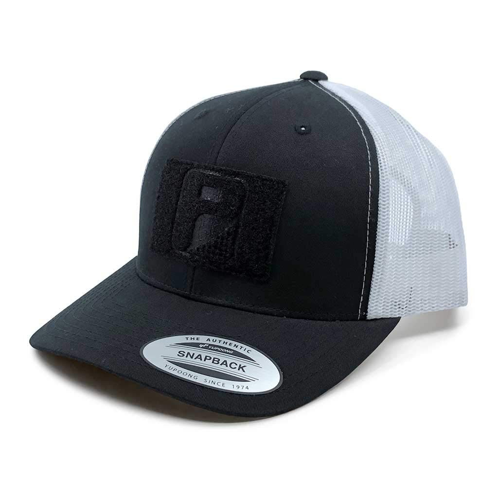 Pull Patch Tactical Cap | Authentic Trucker Curved Bill Snapback Hat | 2x3 Loop Surface to Attach Morale Hook Patches