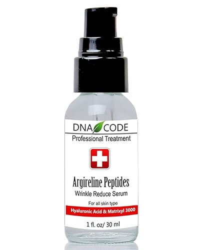 DNA Code péptidos de argirelina pura alternativa sin aguja que reducen el suero + matrixilo 3000+ácido hialurónico