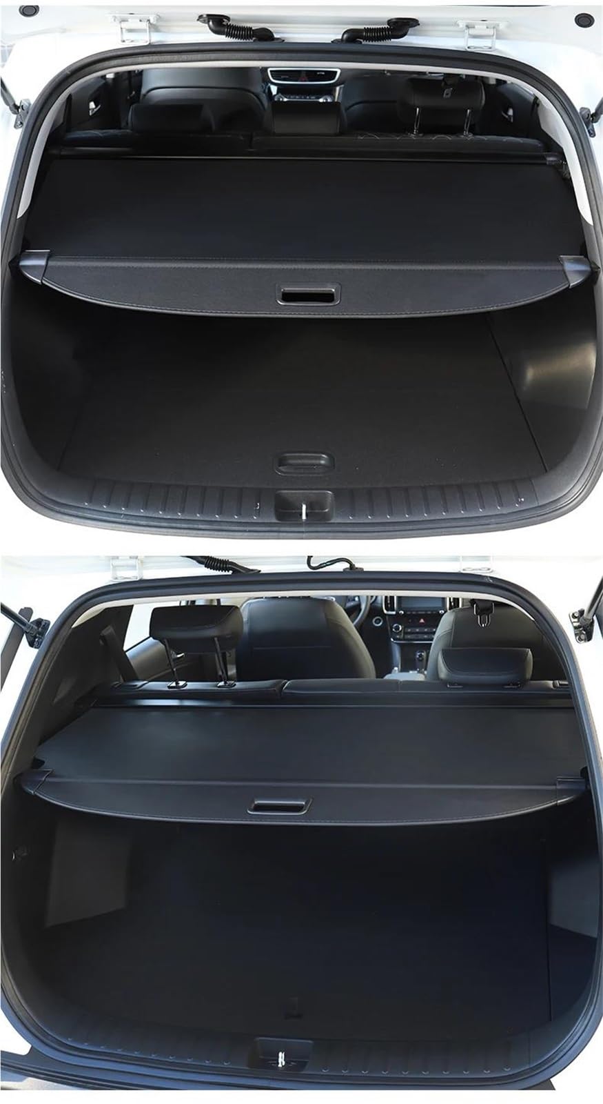 Tablette Coffre Arrière Cache-bagages rétractable pour Kia Pour Sportage NQ5 2022-2025 avec protection anti-espionnage porte-bagages arrière Cache-Bagages Couverture(Model B)