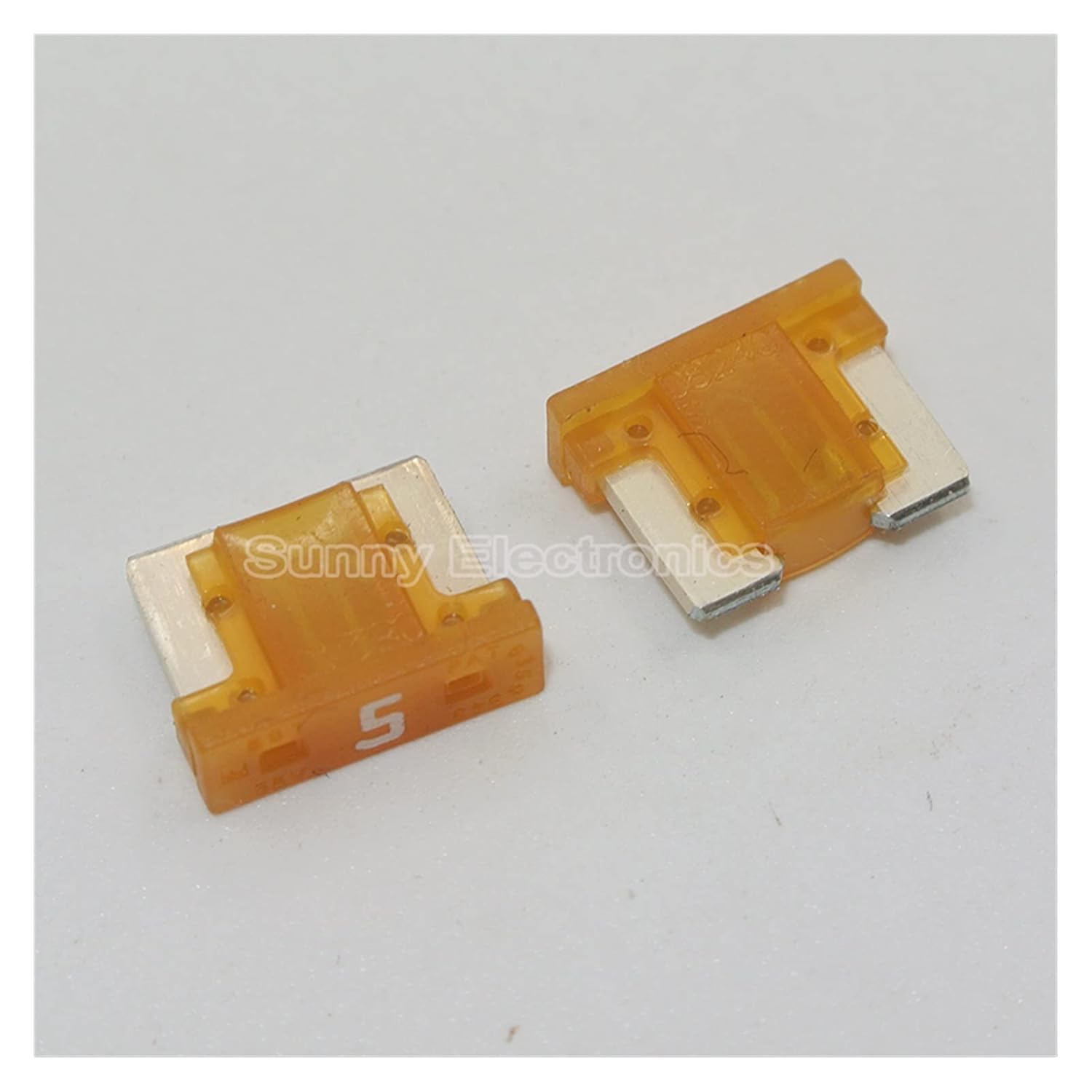 1000pcs 2A 3A 5A 10A 15A 20A 25A 30A fuses Micro Short Low Profile Mini Blade 15A amp APS/ATT Fuse (Color : 5A)