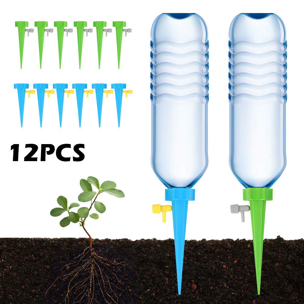 Buy Dandelionsky 12 Pack Self Watering Spikes Waterer System with Slow