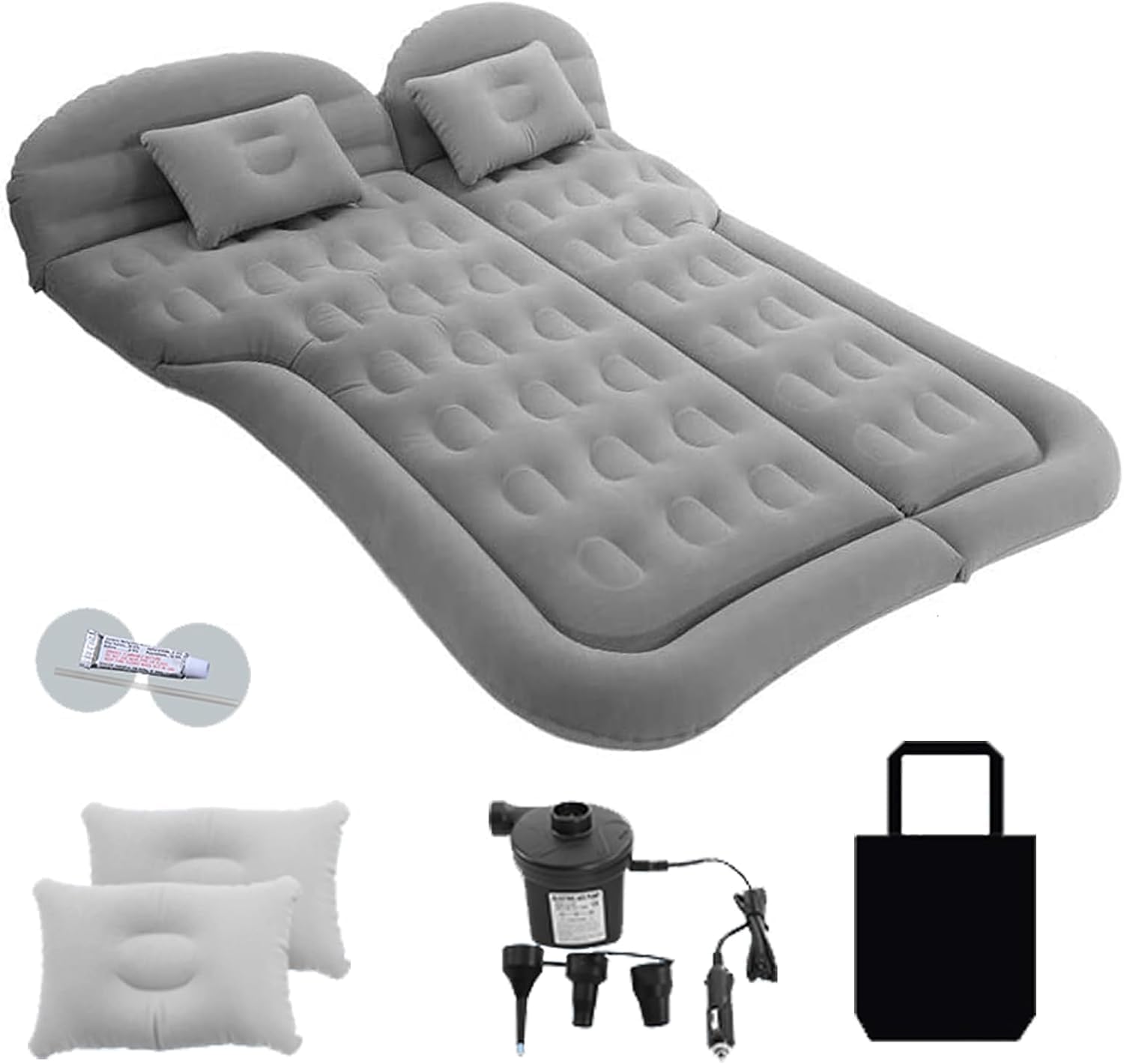 Materasso Gonfiabile Auto, per Chrysler Town & Country 5 2008-2016 Comodo Portatile Letto Gonfiabile Viaggi Campeggio Posteriore All'aperto Letto Pelo,A