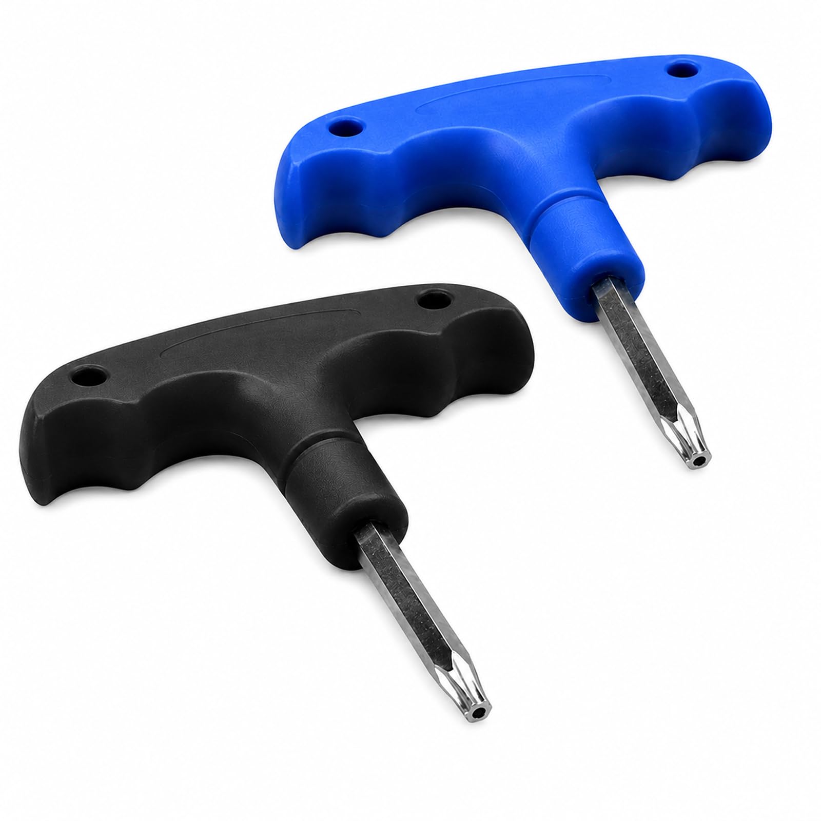 Seywong Golf Driver Wrench Tool, 2PCS Callaway Driver Tool, Golf Wrench Tools with Plastic Handle, Golfs Torque Wrenches for Golfs Club, Drivers Shaft Adapter Torque Sleeve (Blue)