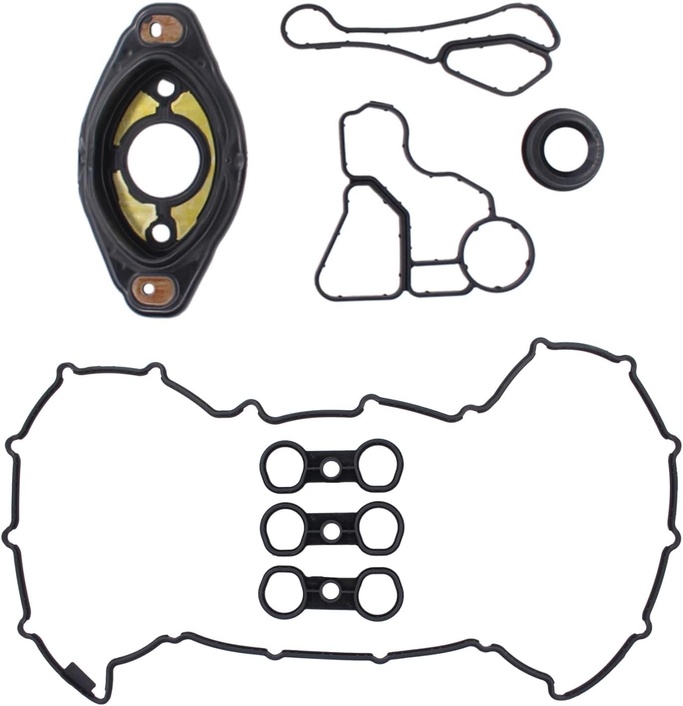 MOTOKU Valve Cover Gasket and Seal Set for BMW N51/N52 Engines