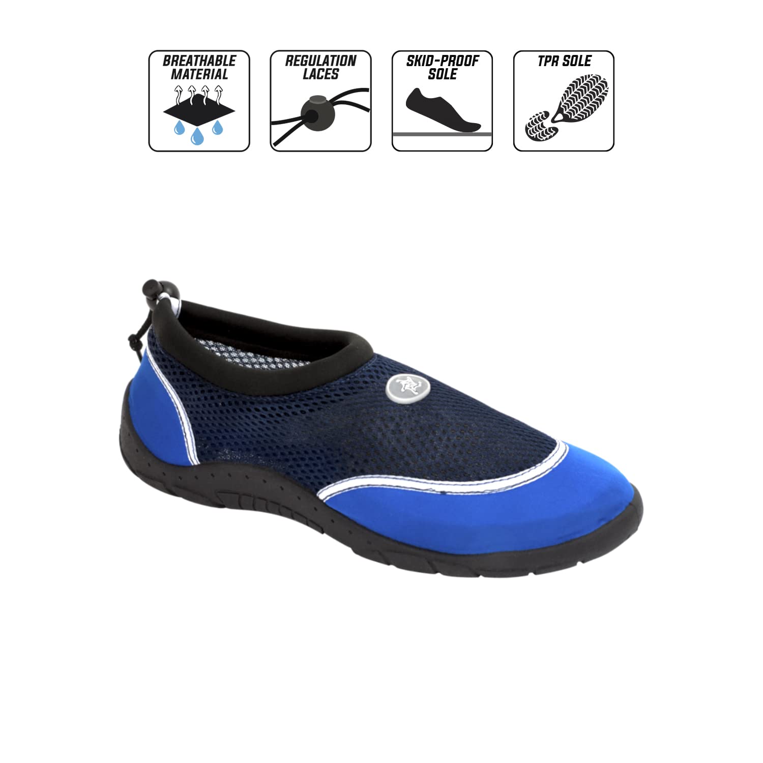 Abysstar Scarpe Scoglio in Neoprene Atlantic Blue Scarpe da Scoglio in neopreneUnisex - Adulto