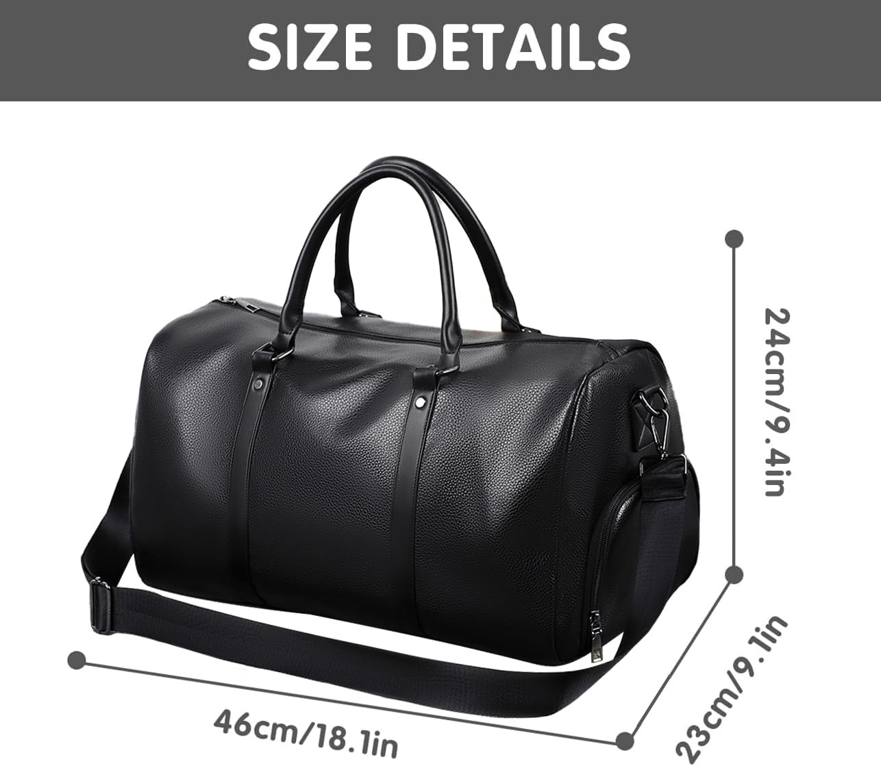wasserdichte Wochenend-Reisetasche für Damen, Übernachtungsgepäck, Seesack
