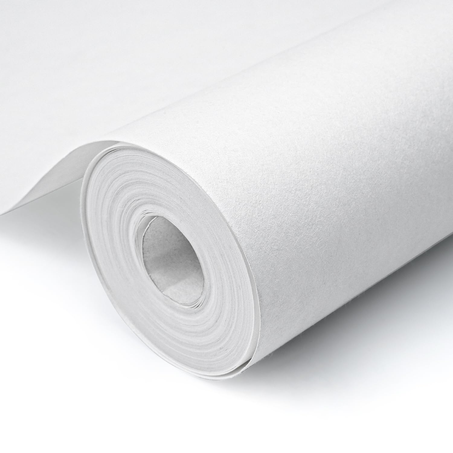 Besto Lining Paper for Walls Paintable Lining Paper 10mx53cm Thick Backing Paper Wallpaper Plain White Suitable for Covering Small Cracks and Imperfections 800 Grade