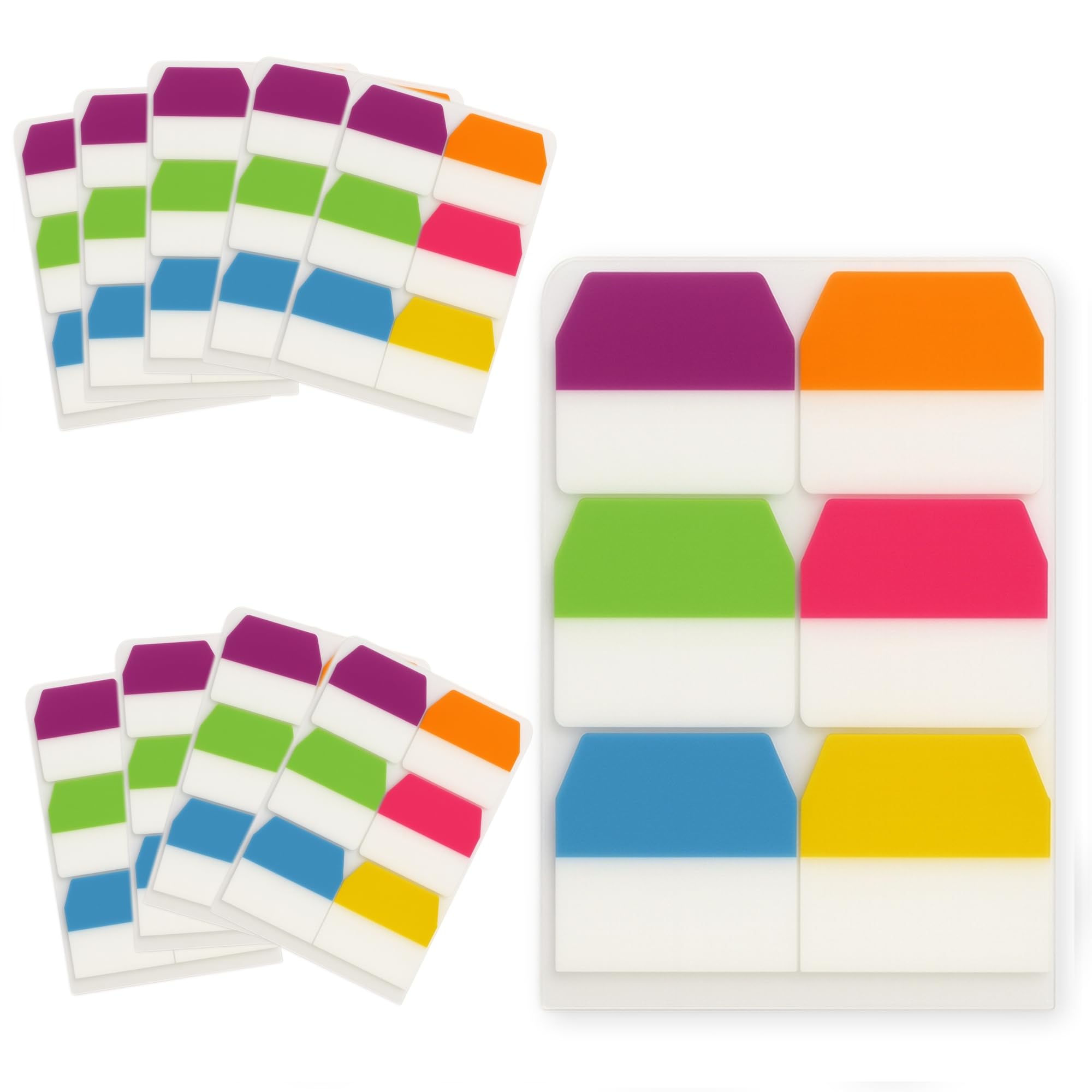 Amazon.co.jp: (アウプル) 付箋 見出し ふせん 透明 フィルム 付箋