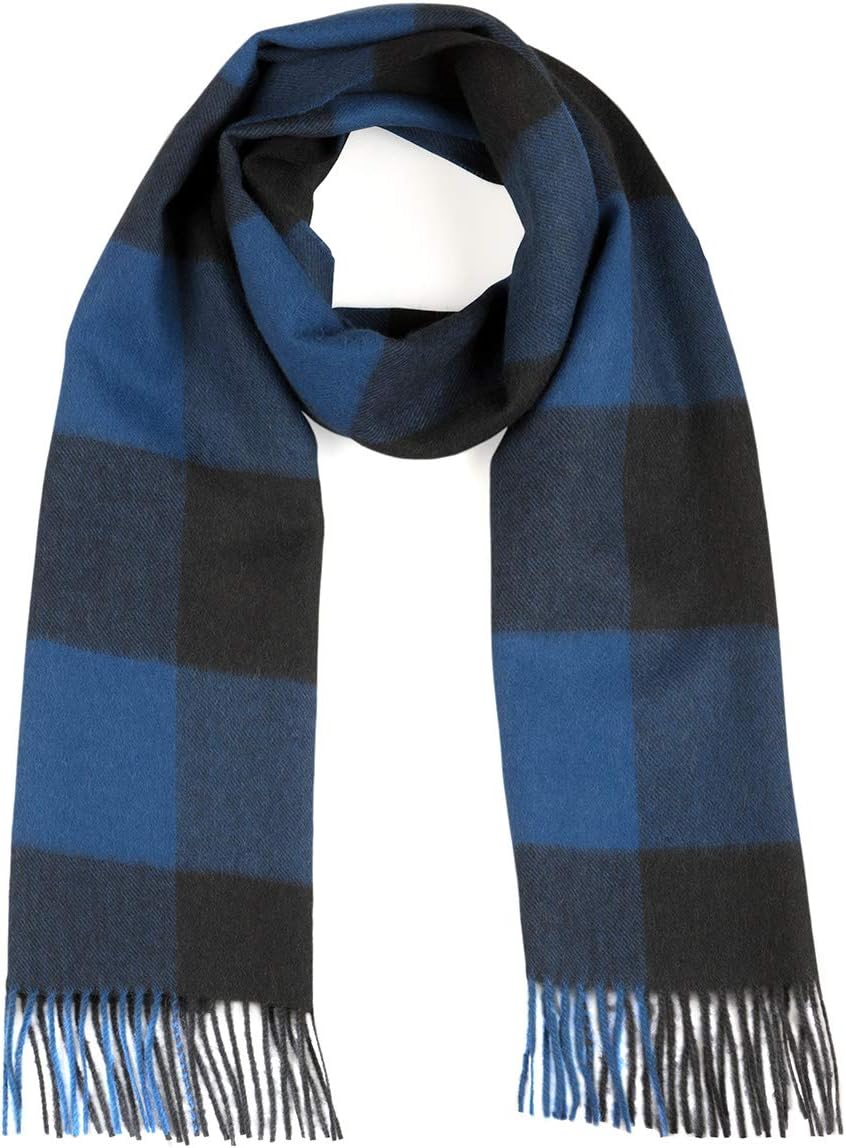 Warm Scarf Buffalo Plaid Scarf Amazon SHCKE Mens Scarf For Winter