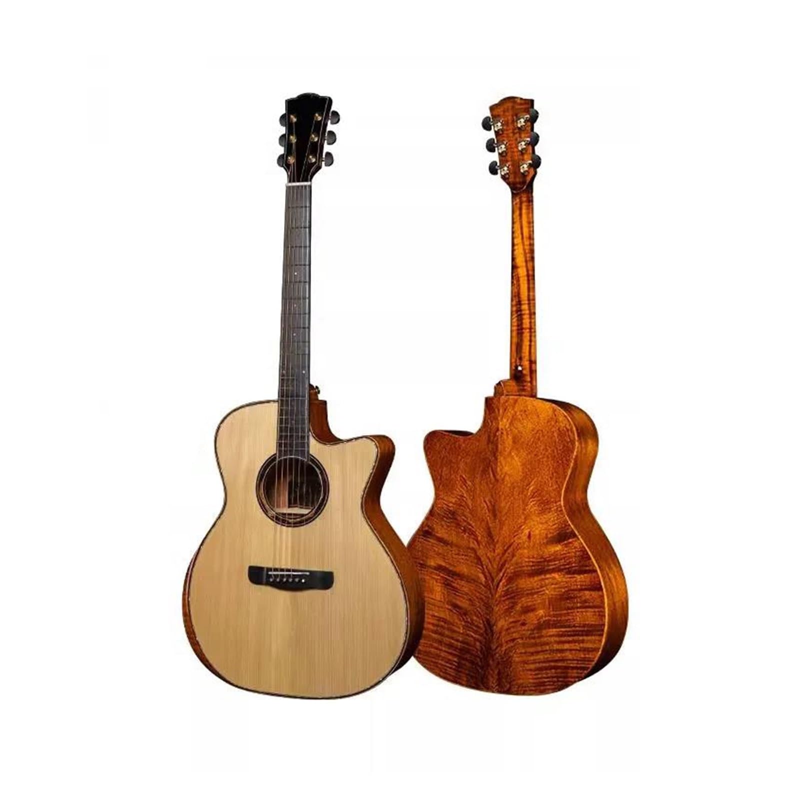 Ukulele Per Adulti Chitarra Da 41 Pollici Con Pickup Uno Strumento A Corde Di Livello Professionale(Bk Hole)