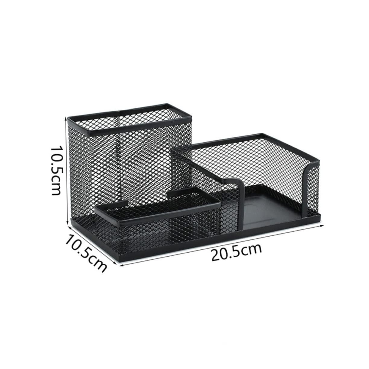 PLAFOPE Set Di Contenitori Per Ufficio in Ferro Battuto 4 Pezzi Organizer Da Scrivania Organizer Per Penne E Portaoggetti Da Scrivania