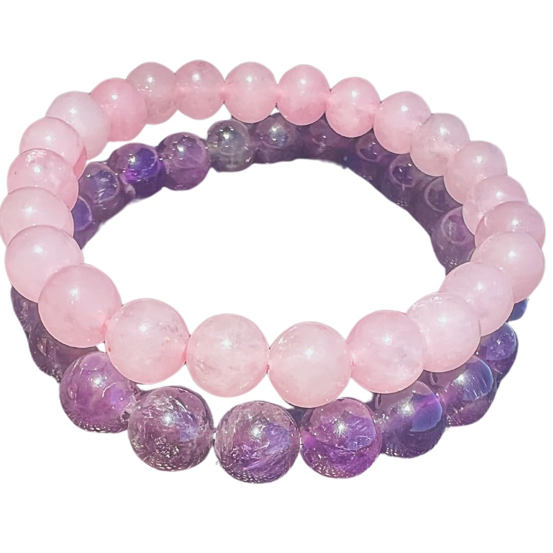 Bracciale Pietre Naturali – Ametista, Tormalina, Perla di Coltura